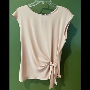 Vince Camuto Petite Side Tie Cap Sleeve Top, NWOT